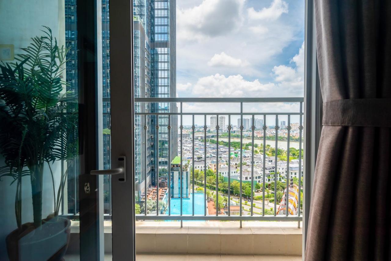 Landmark Plus Central Park Vista Appartamento Thành Pho Ho Chí Minh Esterno foto