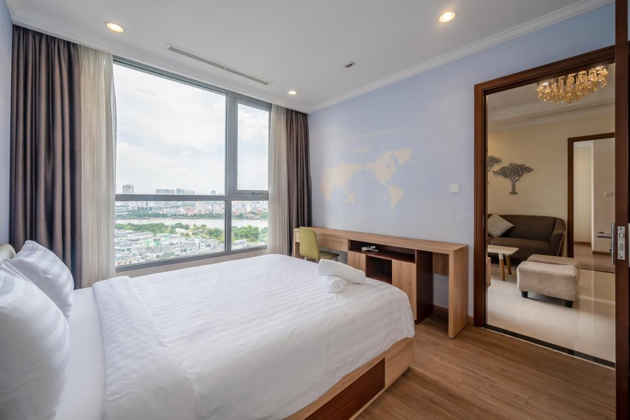 Landmark Plus Central Park Vista Appartamento Thành Pho Ho Chí Minh Esterno foto